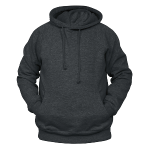 Custom Printed Hoodies with Full Color Print (Grey)